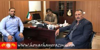 دیدار کانچو کمال طهماسبی رئیس سازمان بادیگاردی ایران IIBO با رئیس فدارسیون بوکس